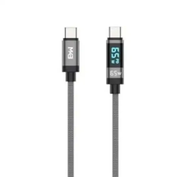 MKB C65D Type C To Type C 65W fast data cable and LED digital display - Image 3