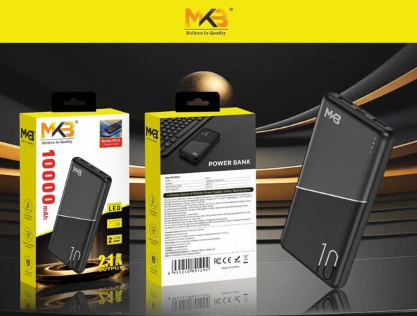 MKB PK10 POWER BANK 10000mAh - Image 2