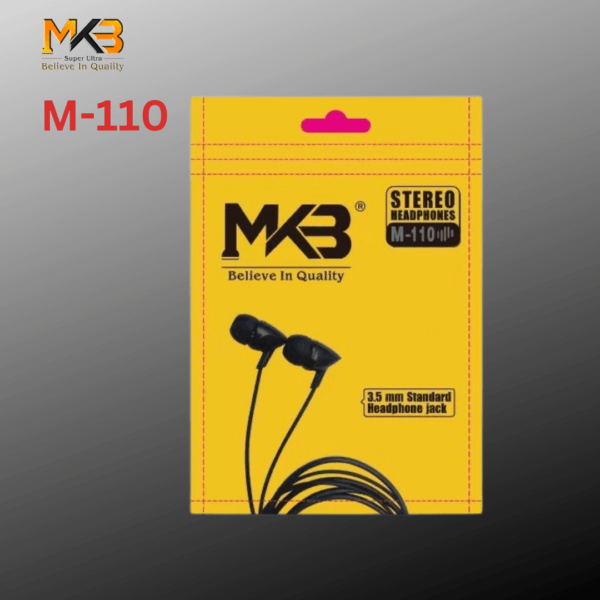 MKB M-110 STEREO HEDPHONE 3.5MM STANDARD JACK