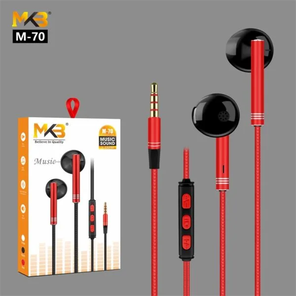 MKB M-70 MUSIC SOUND 3.5 MM HEADPHONE