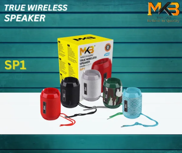 MKB SP1- TRUE WIRELESS SPEAKER SOUND QUALITY  🔊 IPX4 splash proof