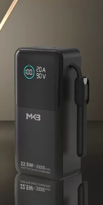MKB PK93 POWER Bank 30000mah 22.5w Digital Display 20w Fast Charging - Image 3