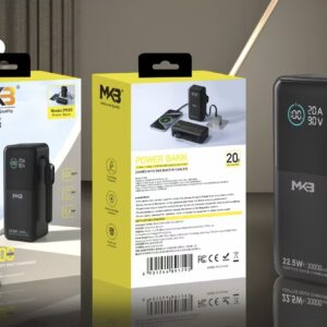 MKB PK93 POWER Bank 30000mah 22.5w Digital Display 20w Fast Charging