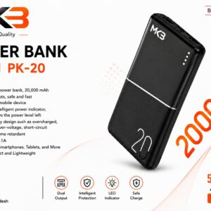 MKB PK20- 20000mAh POWER BANK LED DIGITAL DISPLAY
