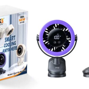 MKB F30- SMART COOLING AIR MINI FAN. USE TIME 4 HOURS.